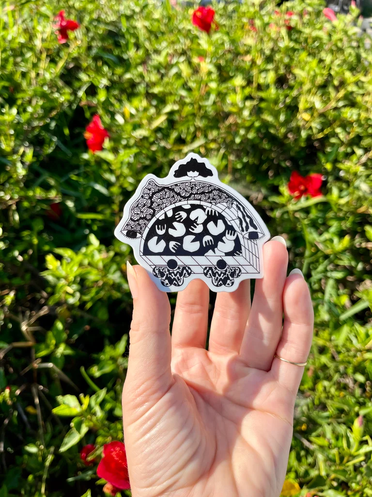 Lotus Chrusty Sticker